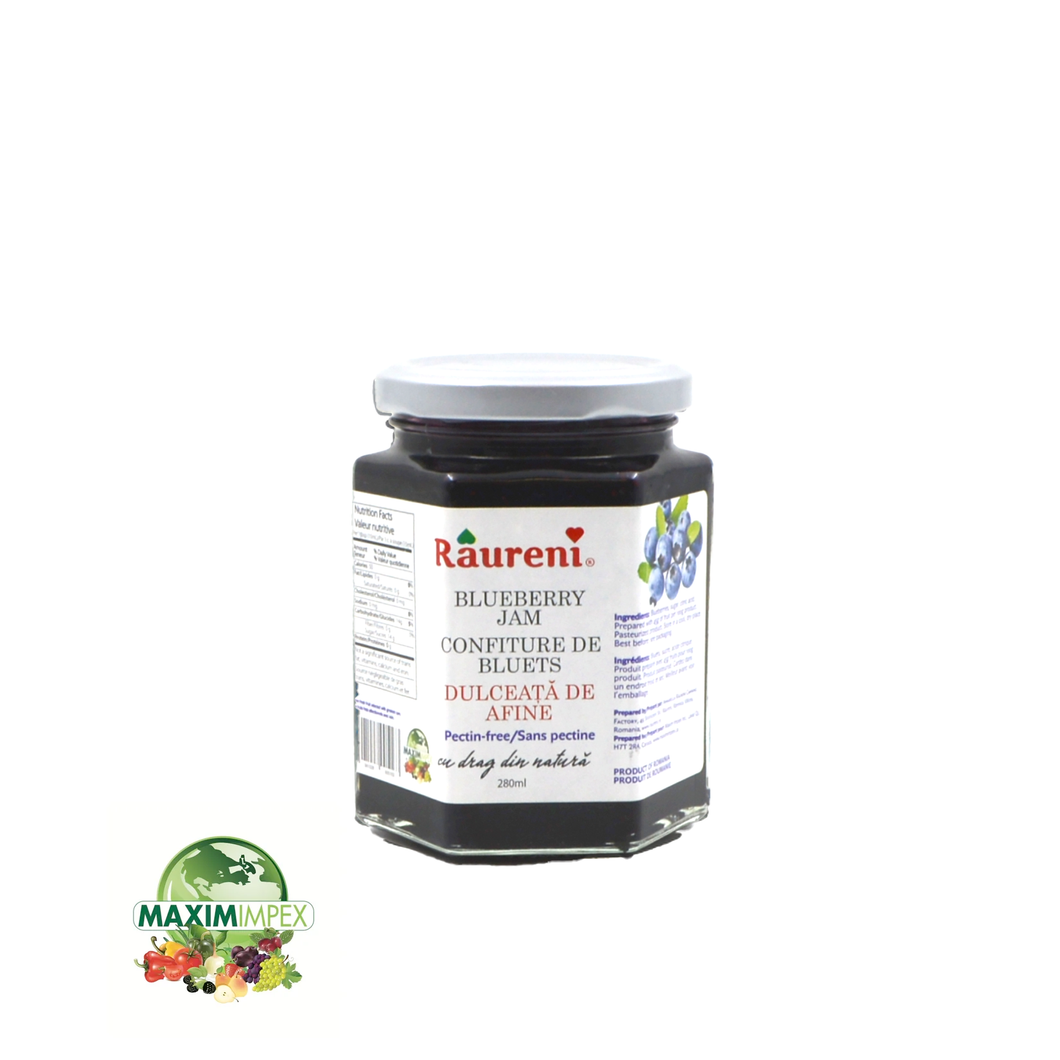 Raureni(Dulceata Afine) - Confiture de bleuets - 280ml