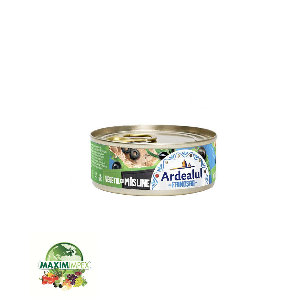 Ardealul(Pateu vegetal masline) - Paté Végétarien Olives - 100g