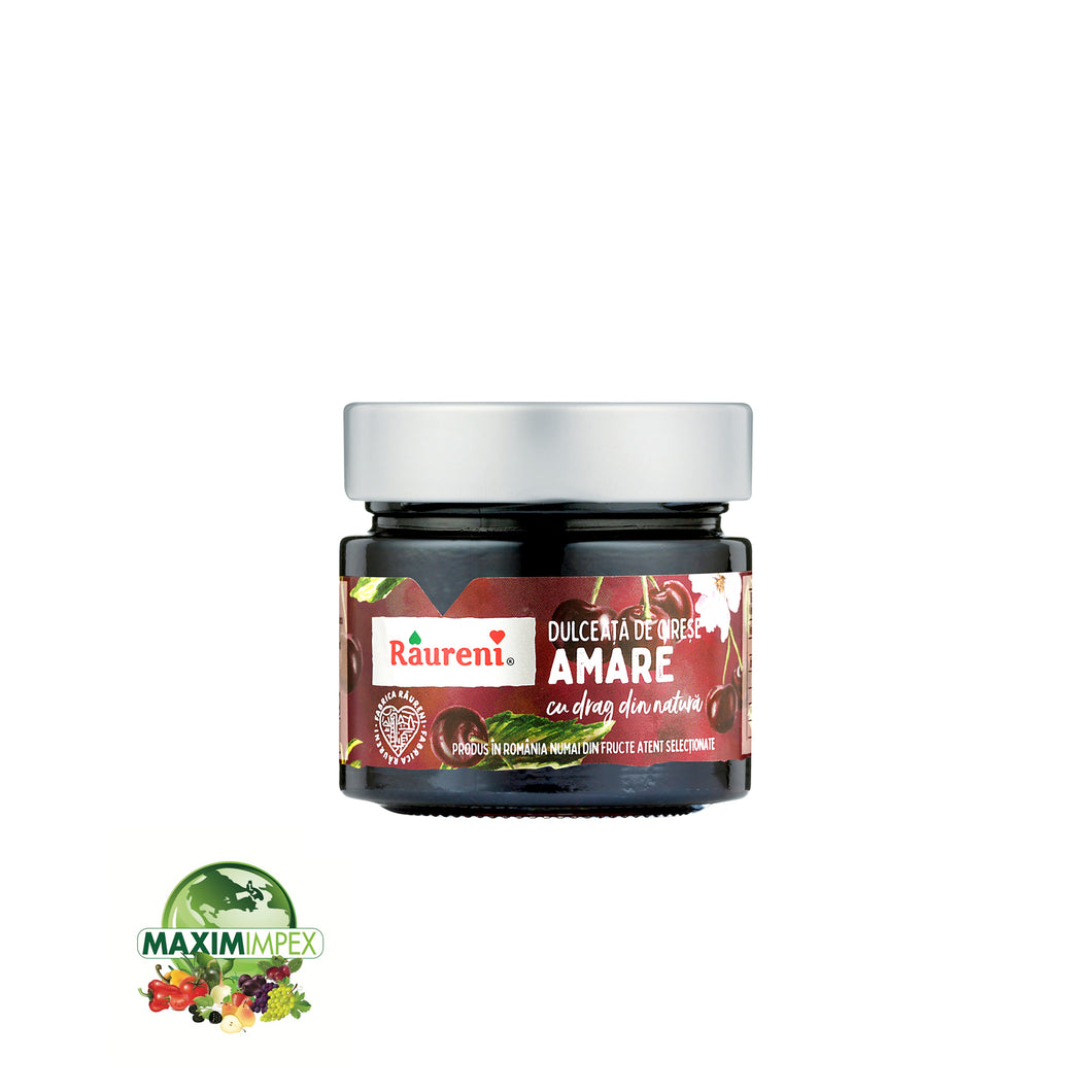 Raureni(Dulceata Cirese Amare) - Confiture Cerises Amères- 196ml