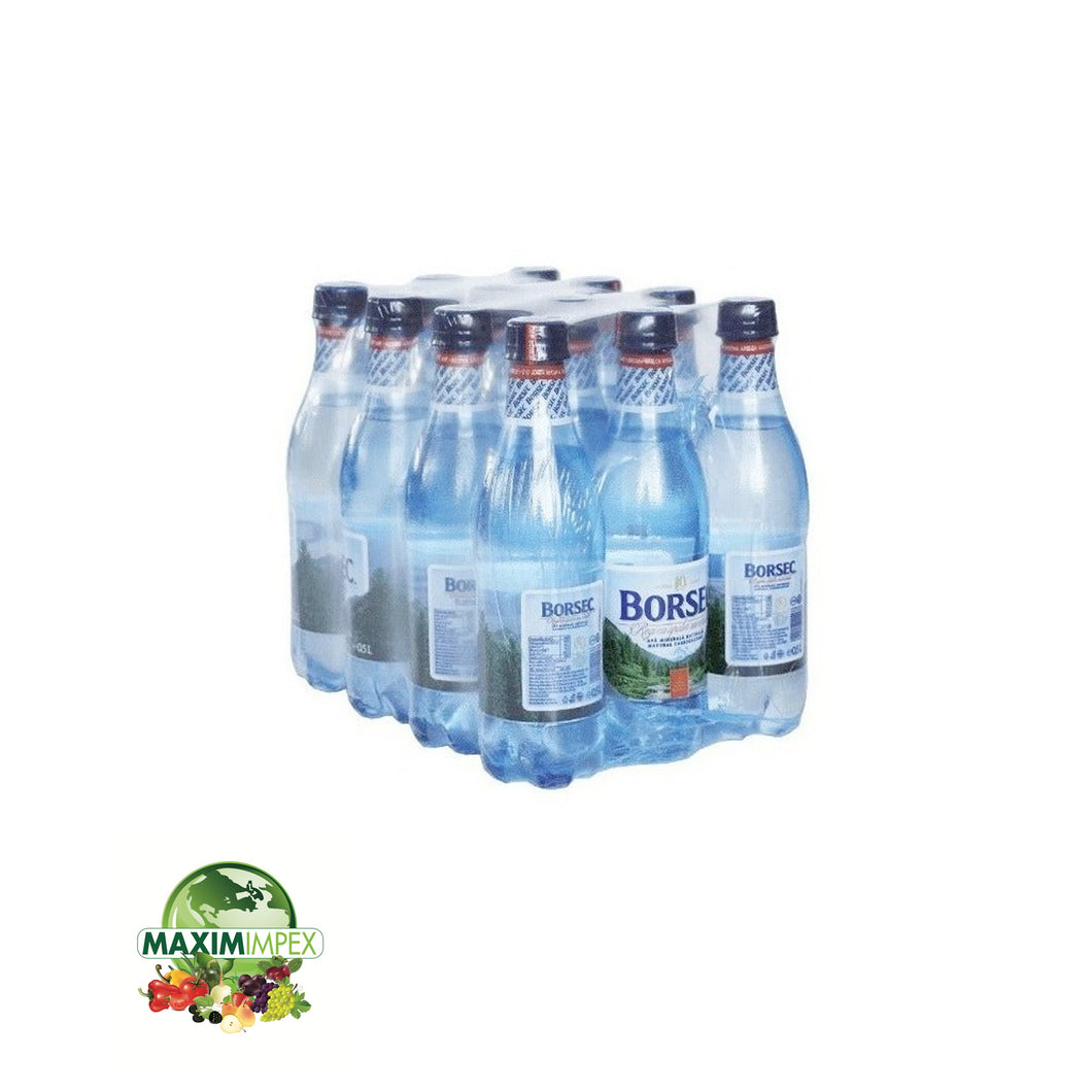 Borsec - Eau Minérale Naturellement Gazéifiée - 12 x 0.5L