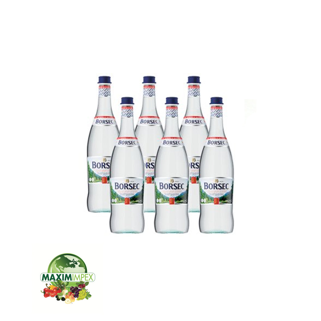 Borsec -  Eau Minérale Naturellement Gazéifiée (verre)- 6 x  750ml