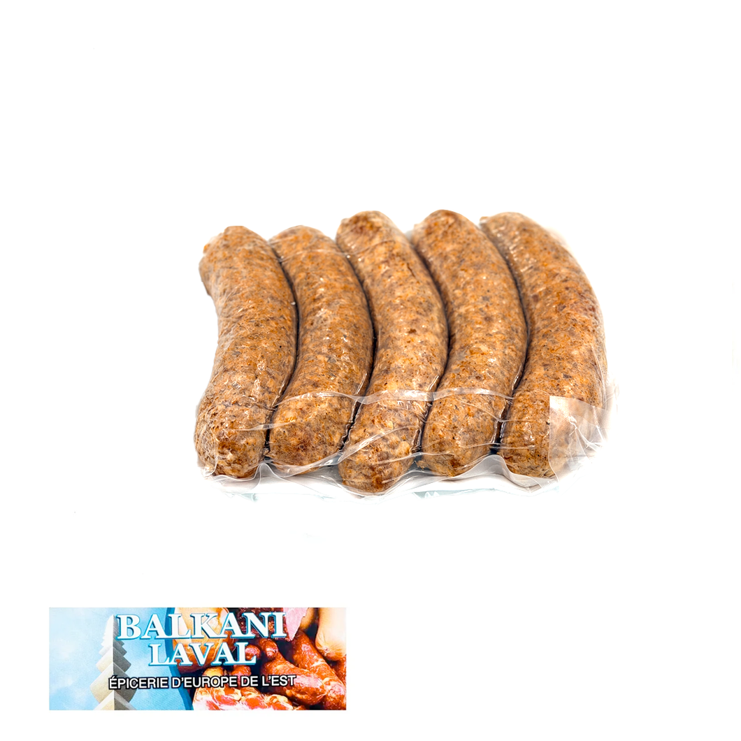 A-Balkani Laval (Pavel)- Saucisses Maison à l'ail ($1.65/100g)