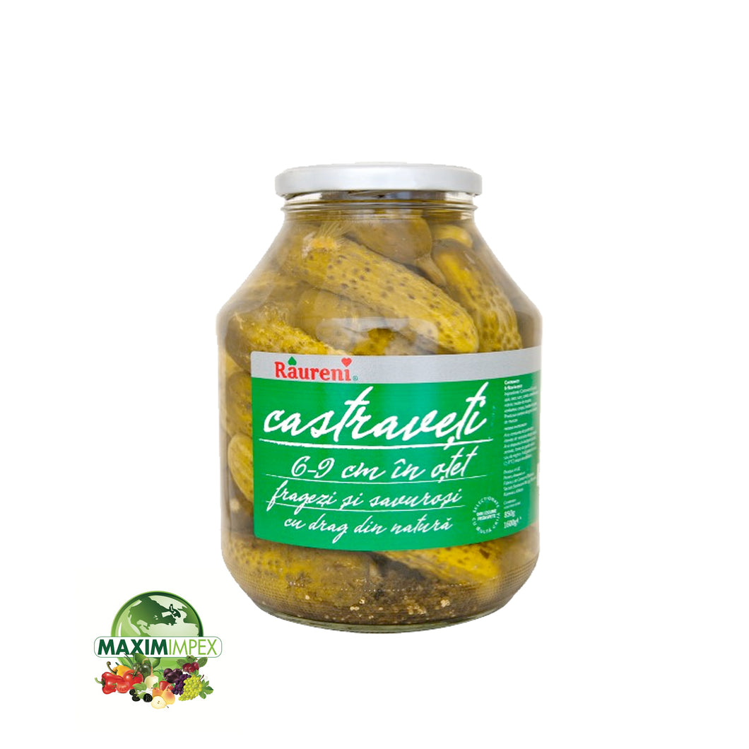 Raureni(Castraveti Otet) - Cornichons au vinaigre - 1.5L