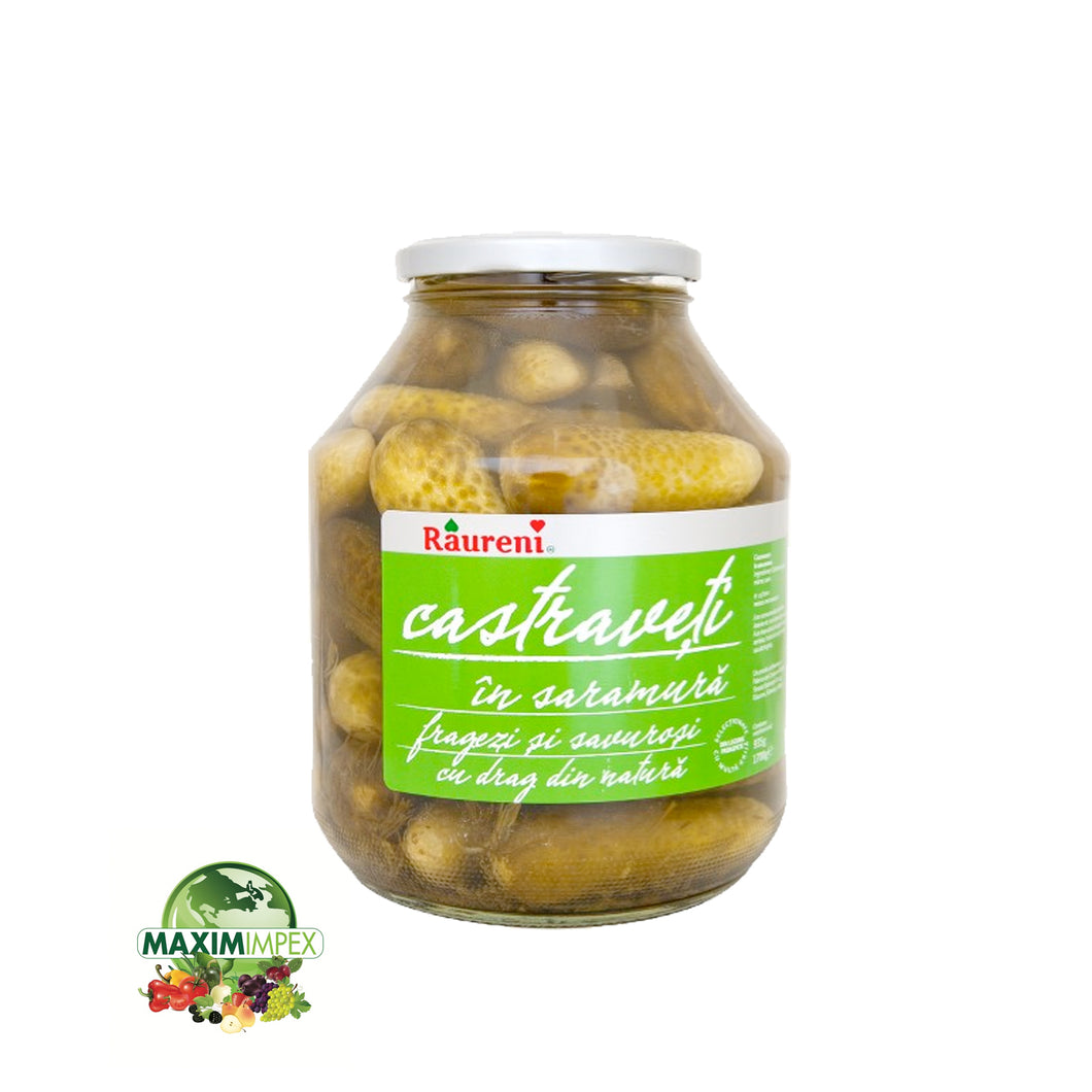 Raureni(Castraveti Saramura) - Cornichons en saumure - 1.5L