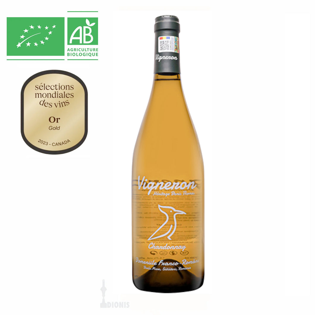 BIO - VIGNERON Chardonnay  23.50$ - 6 x 750ml (*NOUVEAU*)