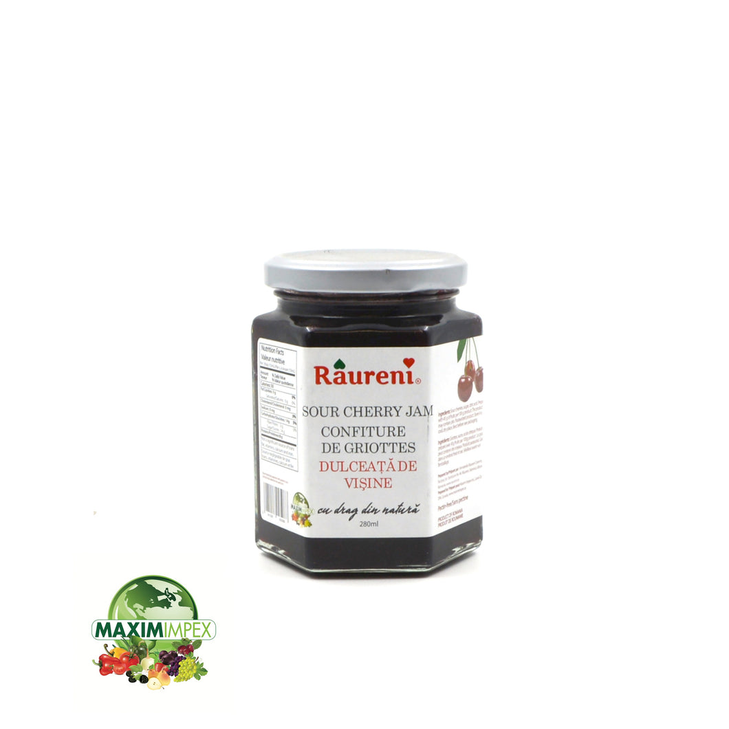 Raureni(Dulceata visine) - Confiture de griottes - 280ml