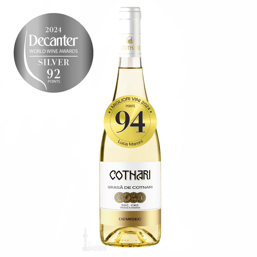 Cotnari Grasa de Cotnari demi-sec 17.25$ - 6x750ml