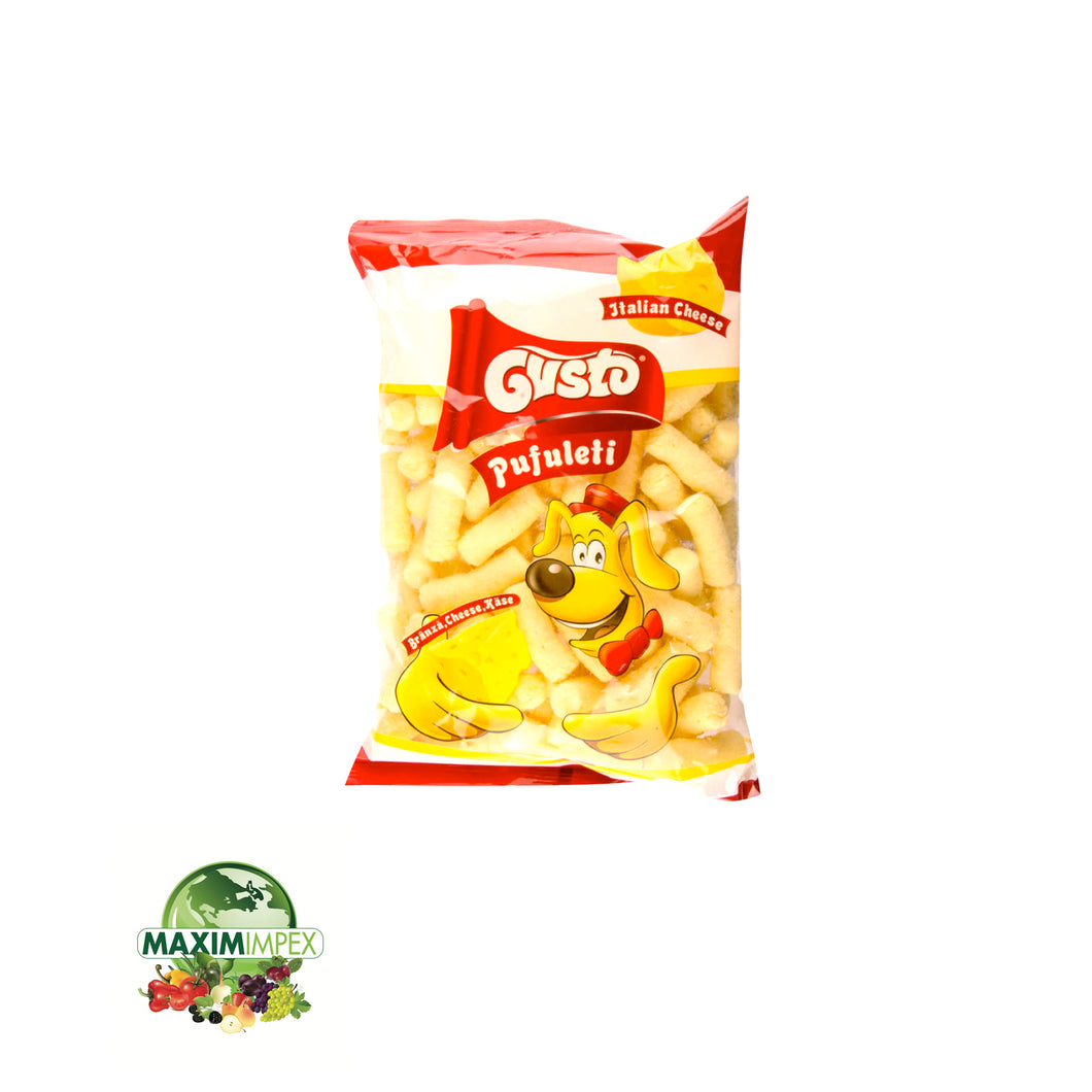 Gusto(Pufuleti branza) - Snacks de Maïs au Fromage - 85g