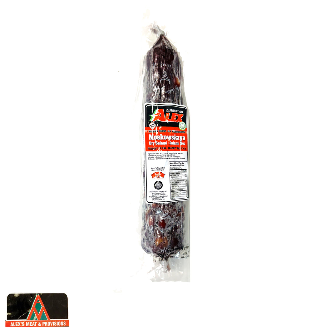 Alex -Salami sec Moskowskaya - 400g($5.50/100g)