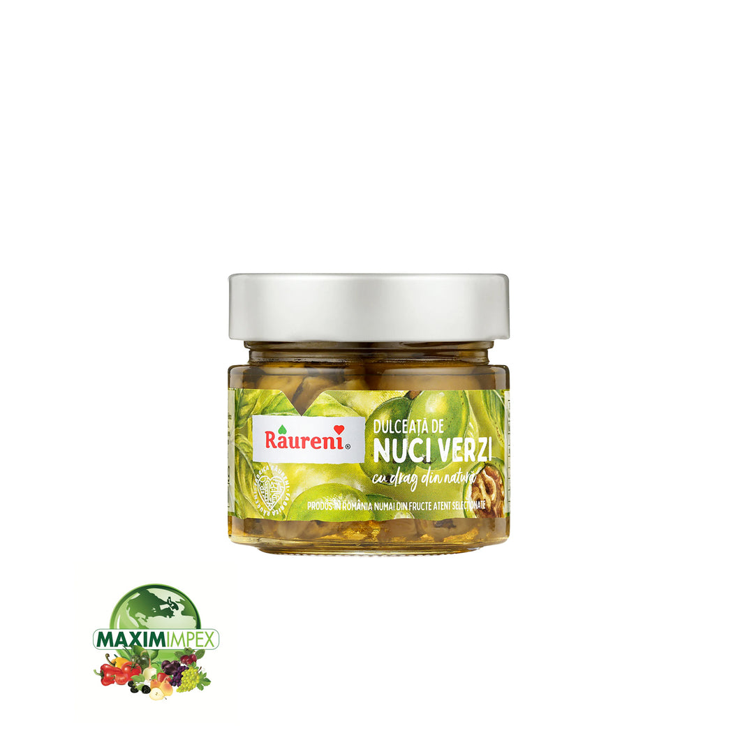 Raureni(Dulceata Nuci Verzi) - Confiture Noix Vertes - 196ml