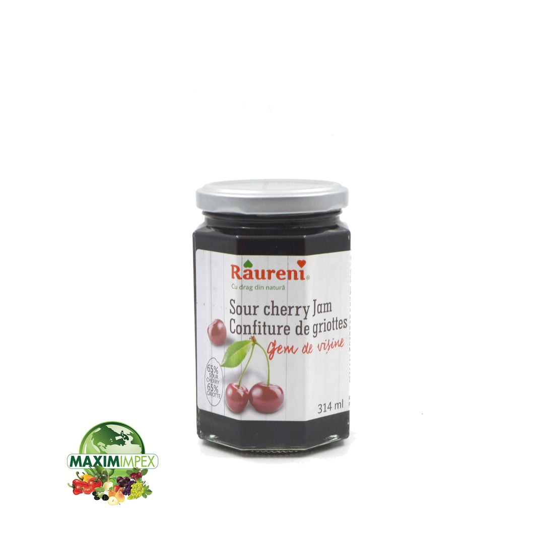 Raureni(Gem visine) - Confiture de griottes - 314ml