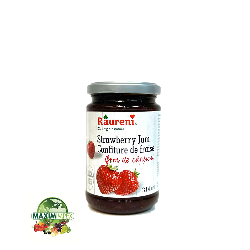 Raureni(Gem capsuni) - Confiture de fraises - 314ml