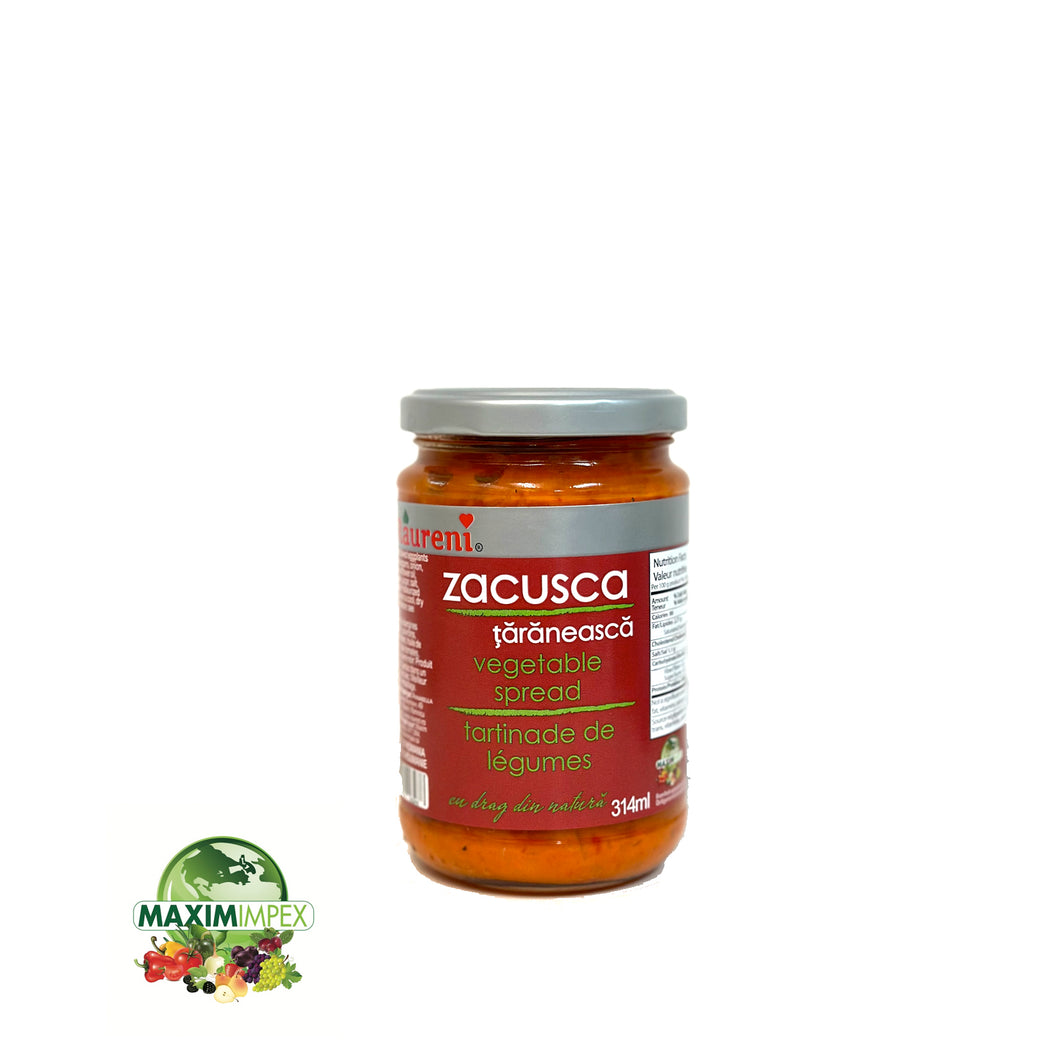 Raureni(Zacusca taraneasca) - Tartinade aux légumes - 314ml