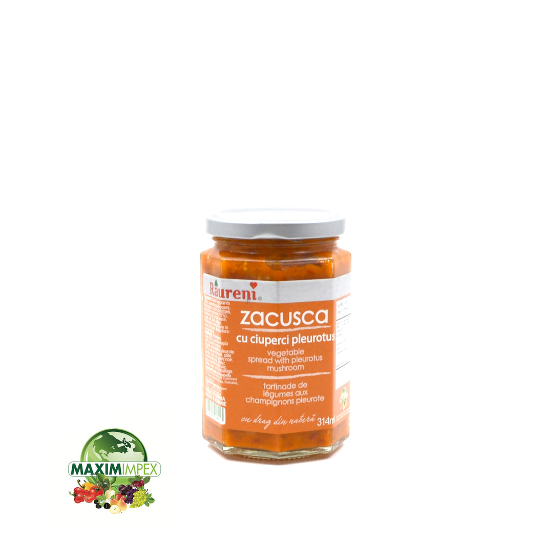 Raureni(Zacusca ciuperci) - Tartinade aux légumes champignons - 314ml