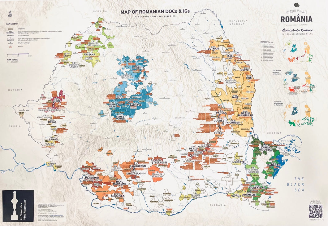 - Atlas des vignobles Roumains